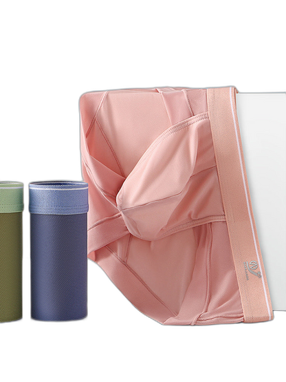3 Pack Comfy U Convex Pouch Briefs For Men