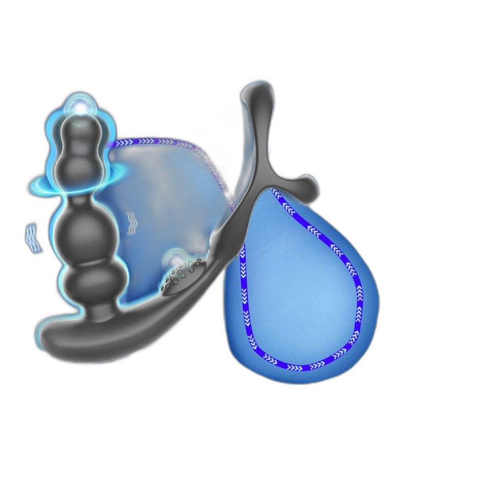 SeaDragon - App-Controlled Silicone Rotating Prostate Massage with Cock Ring