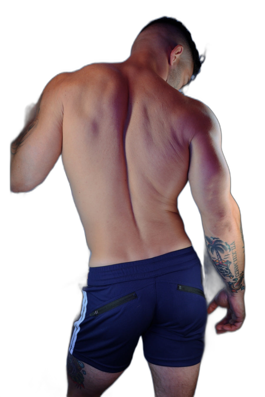 Breedwell Trade Trainer Shorts Navy