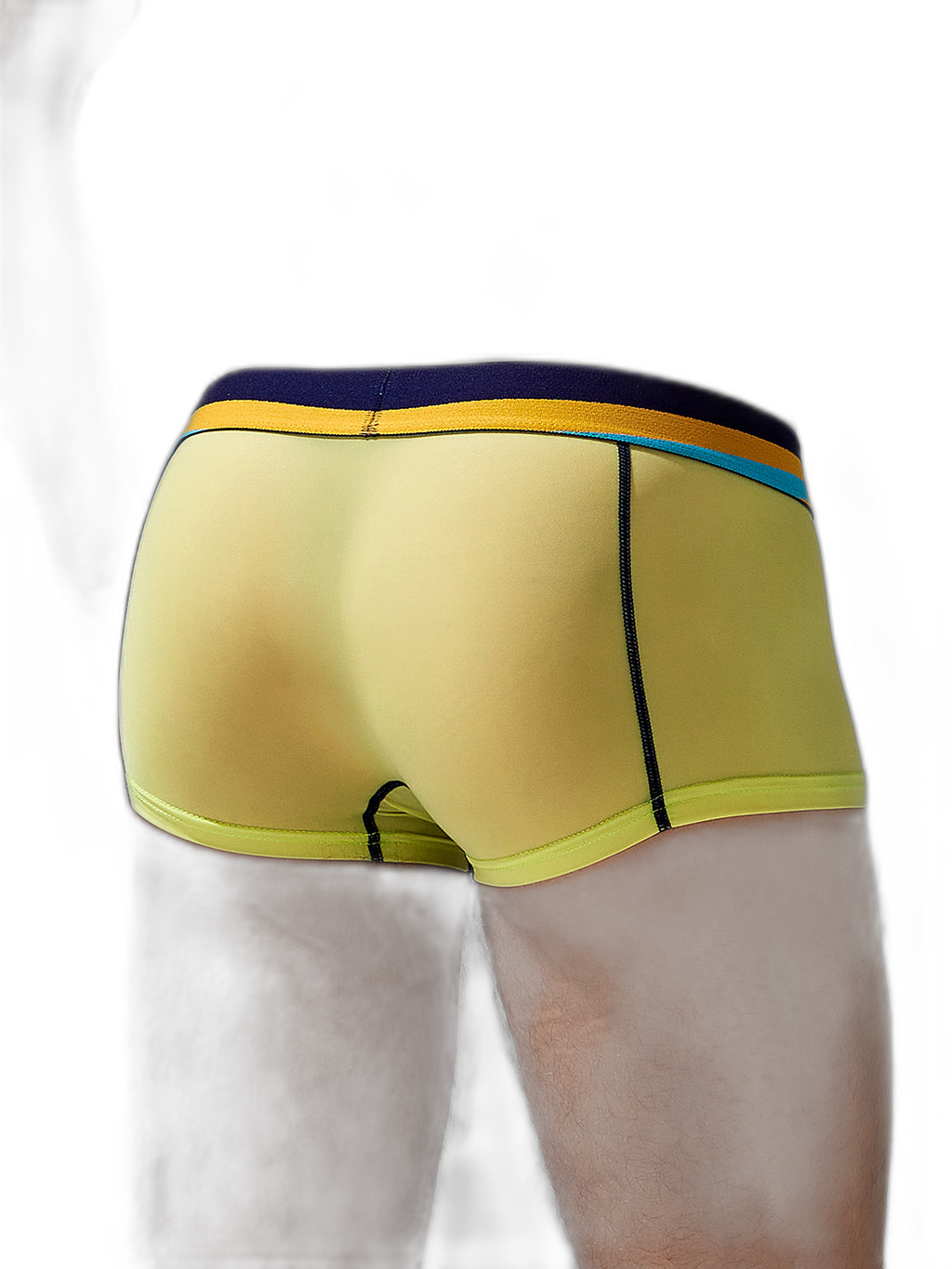 Men's Sport Splicing Lines Trunks