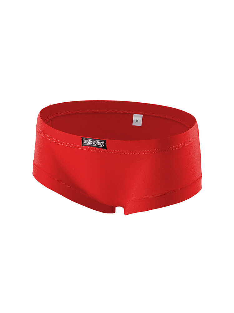 Men's Sexy Low-Rise Solid-Color Cotton Boxer Briefs