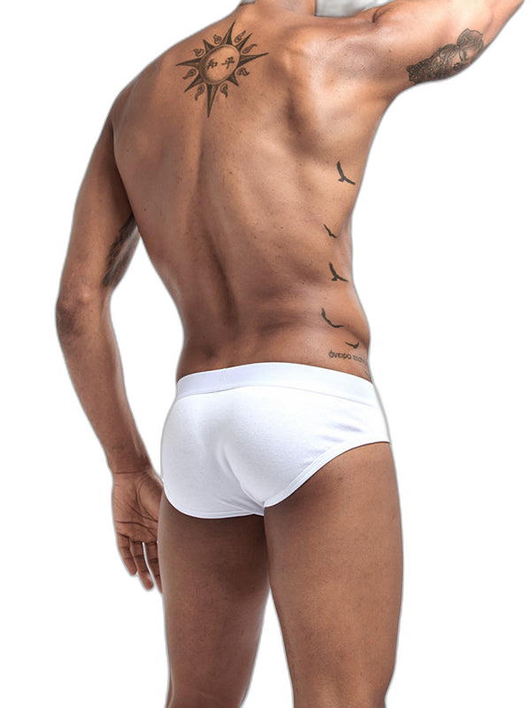 2 Pack Men's Sexy Cotton Support Contour Pouch Briefs