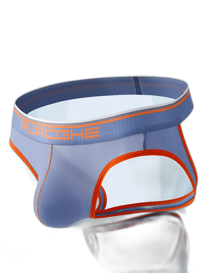 3 Pack Men's Low-Rise Ice Silk Jockstrap