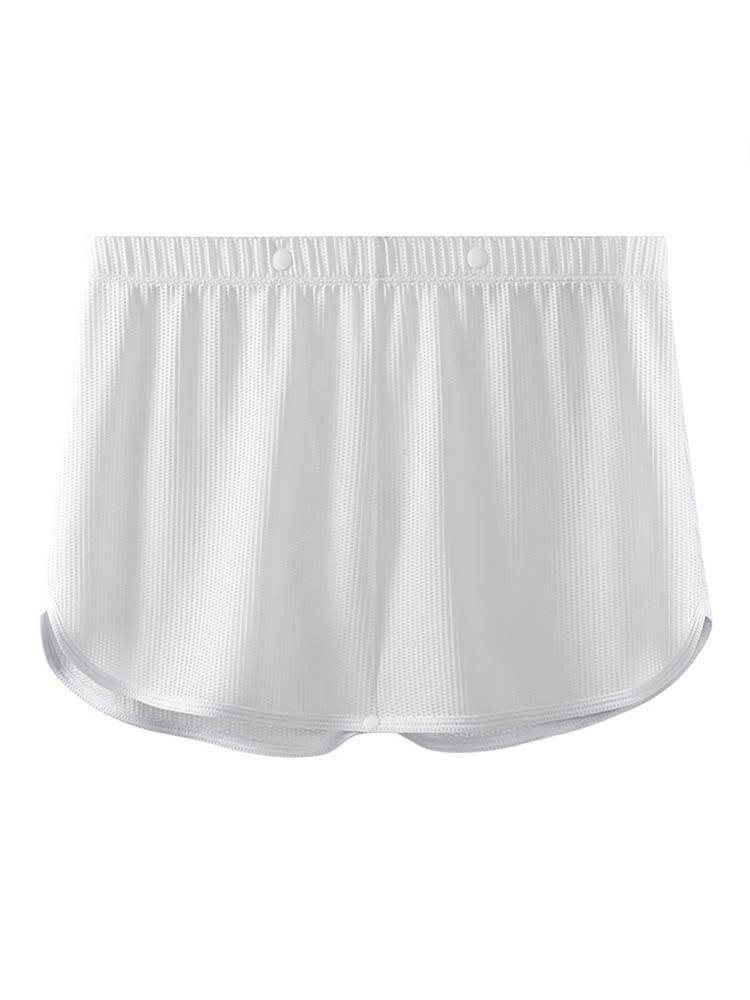 Men's Ice Silk Mesh Quick-Dry Detachable Skort