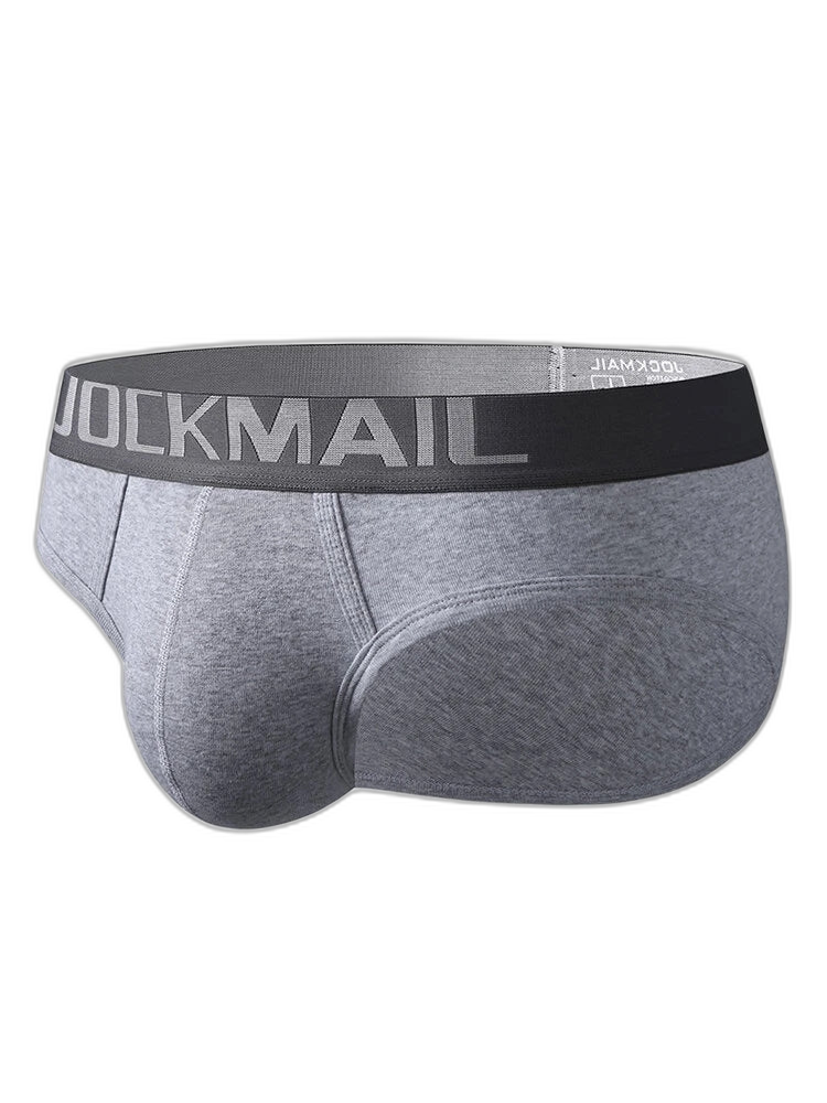 2 Pack Men's Sexy Cotton Support Contour Pouch Briefs
