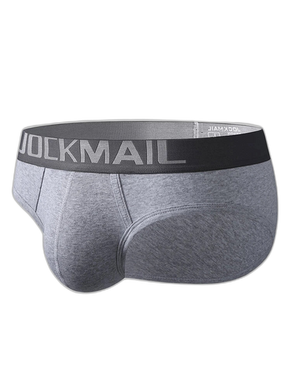 2 Pack Men's Sexy Cotton Support Contour Pouch Briefs