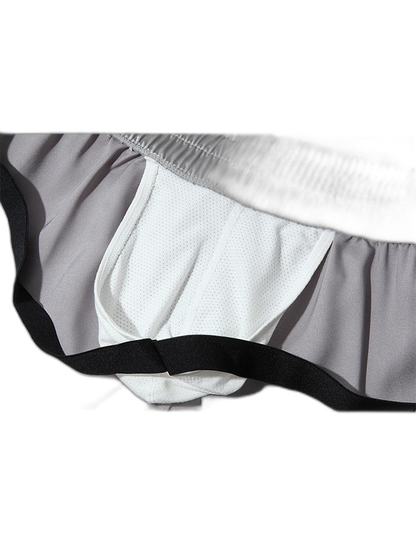Men's Ruffle Split Antibacterial Lightweight Boxers Briefs