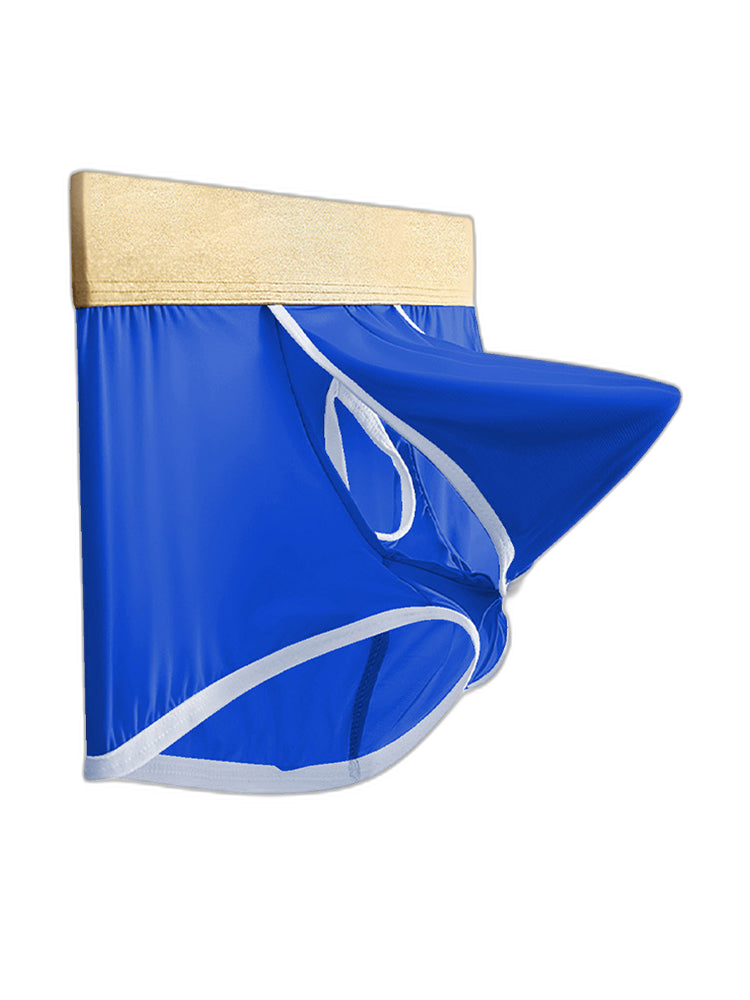 4 Pack Men's Ice Silk Breathable Separate Ultra-Thin Trunks