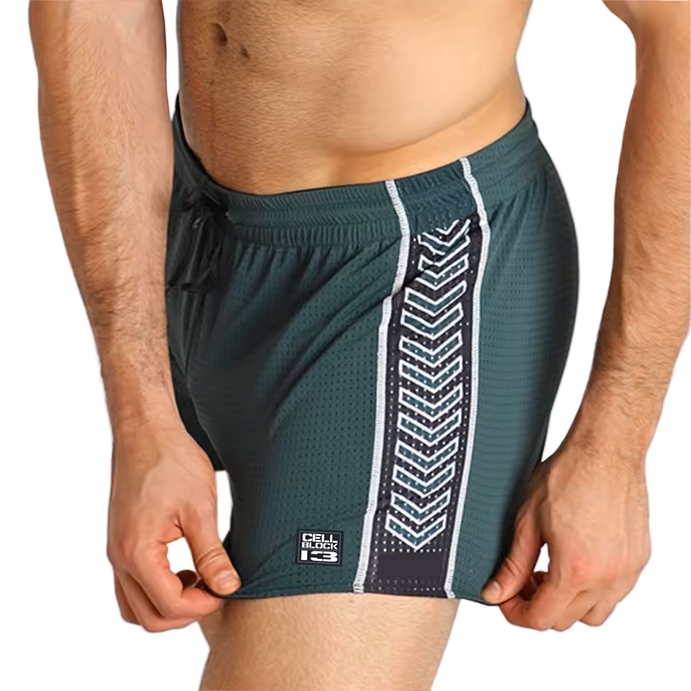 Cell Block 13 Spitfire Shorts Green