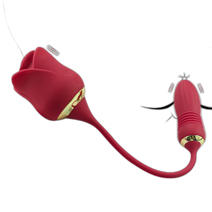 Rosea - Tongue Vibrator & Bullet Vibrator