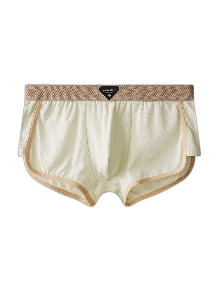 4 Pack Men's Ultra-Soft Premium Cotton Seamless Comfort Trunks