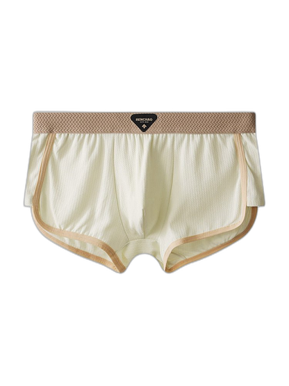 4 Pack Men's Ultra-Soft Premium Cotton Seamless Comfort Trunks