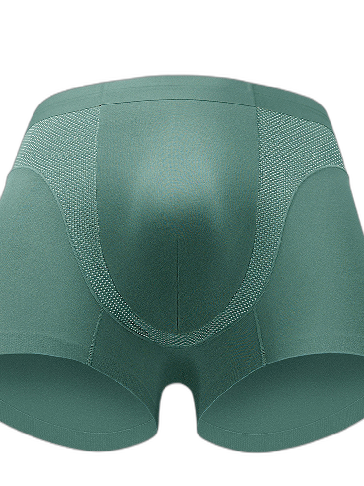 Men's Seamless Antibacterial Modal Trunk
