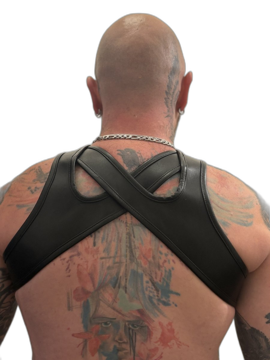 MSTER Leather Harness Black