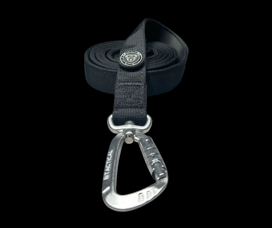 Tactical Carabiner Clip Lead Black