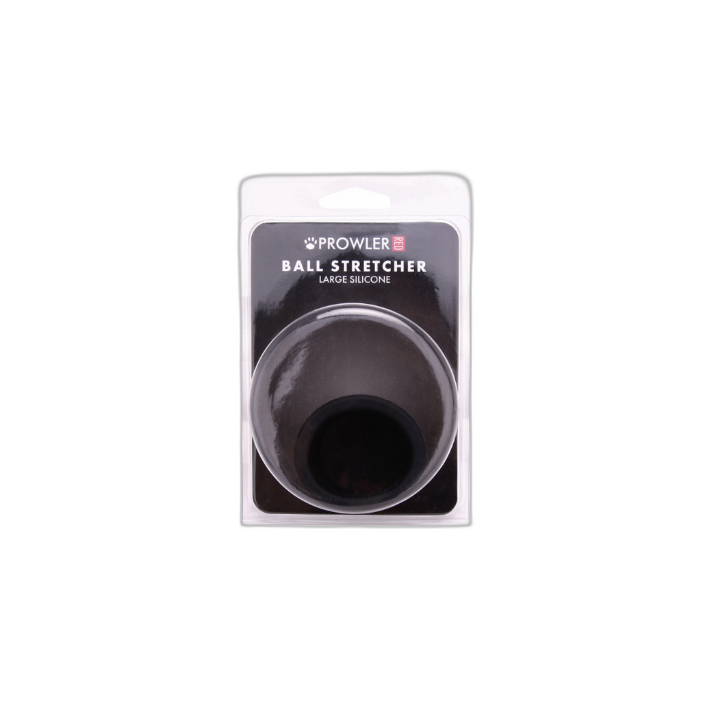 Prowler RED Silicone Ball Stretcher Black Large