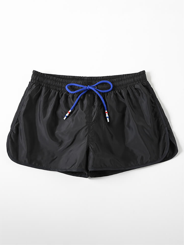 Men's Quick-Dry Loose-Fit Drawstring Swim Trunks