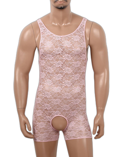 Dainty Delight Open Lace Bodysuit