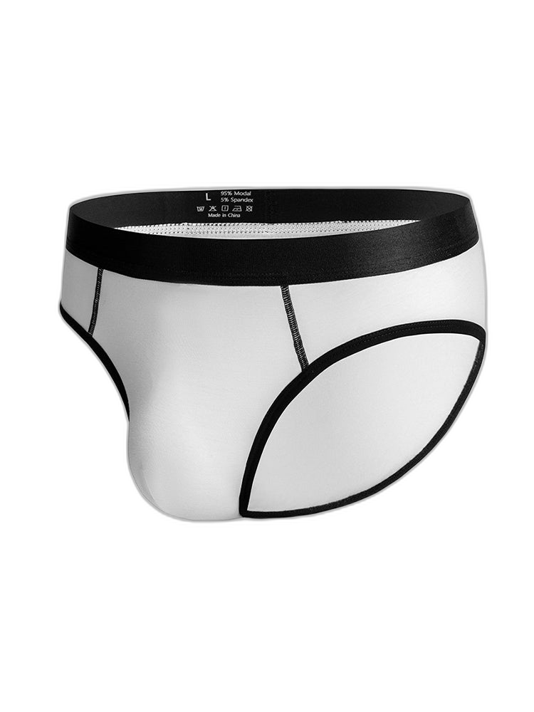 3-pack Men's Low-rise Compartment Lift Independent Pouch Briefs