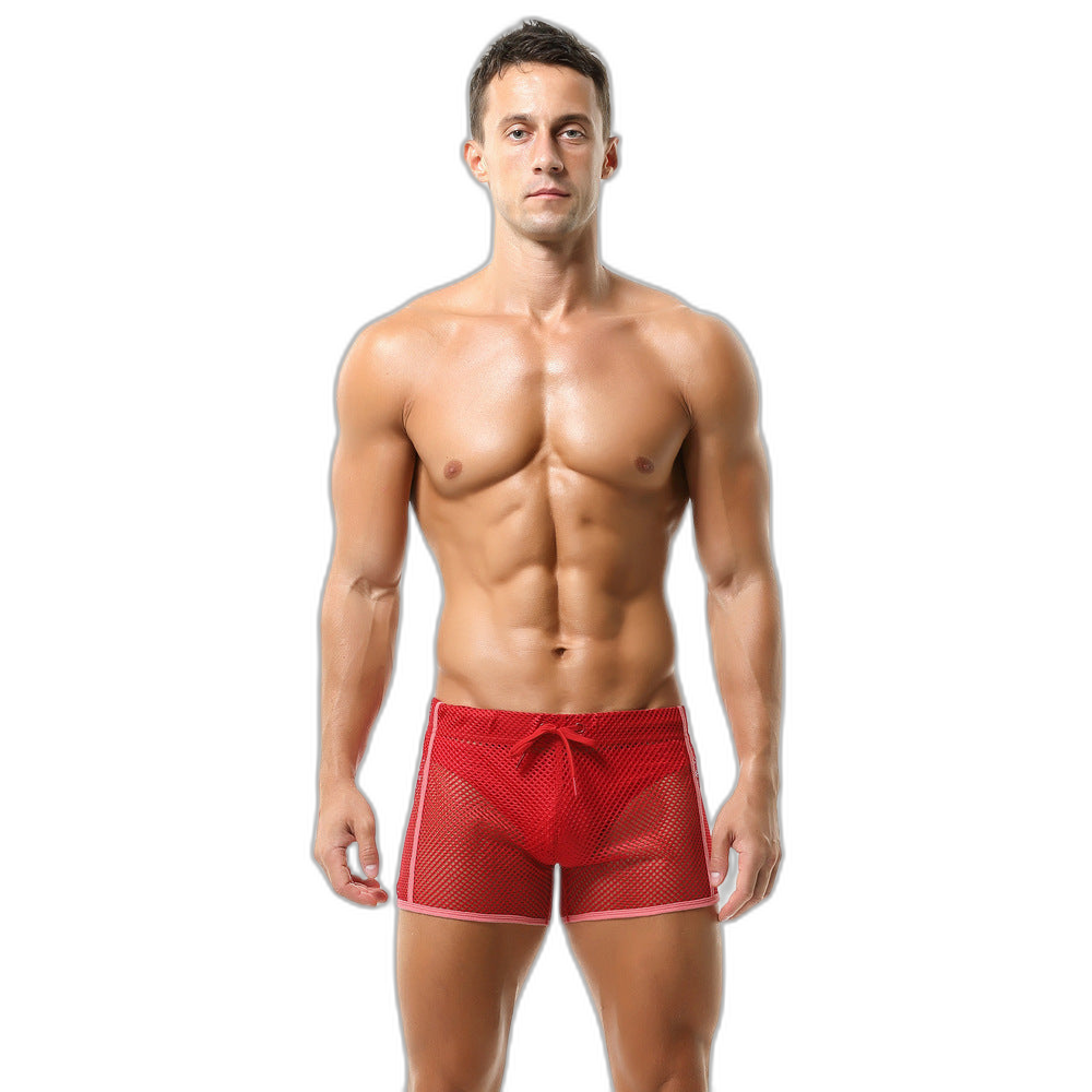 Mesh Low Waist Shorts