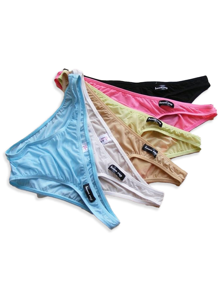 2 Pack Men's Breathable Ultra-thin Bikini