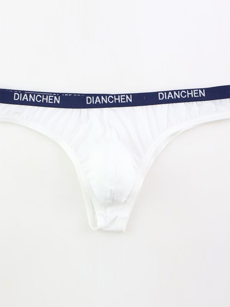 4 Pack Men's Sexy Comfortable Ice Silk Breathable Thong