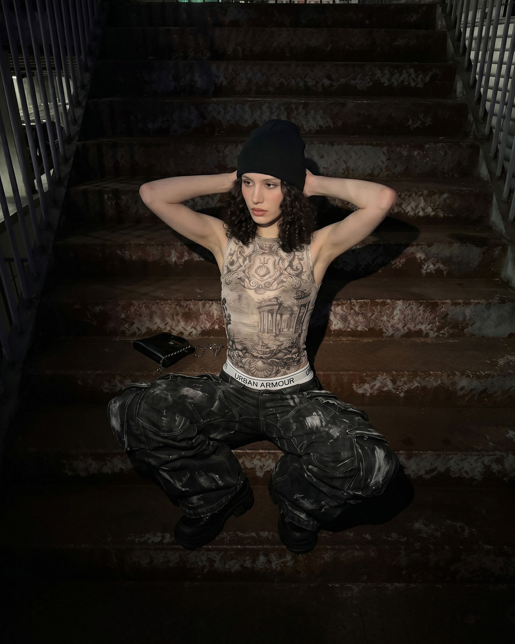 BARREN Series | Apocalyptic Pilgrimage Printed Tank