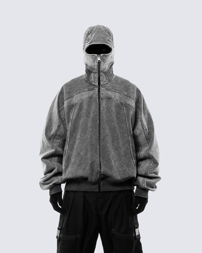 KIIKIO Classic Zip Pullover Hoodie