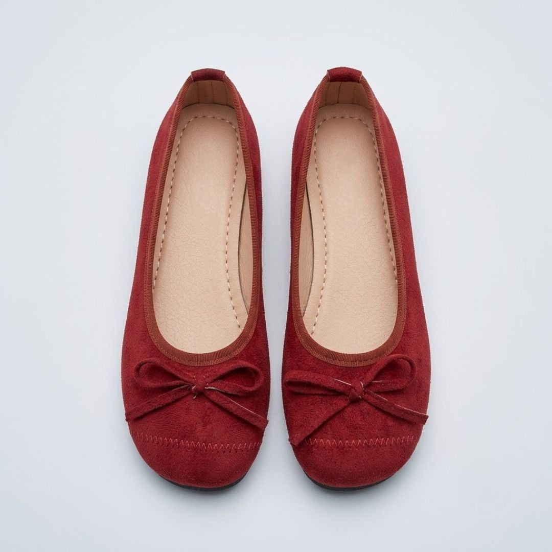 Coquette Ribbon Ballet Flats