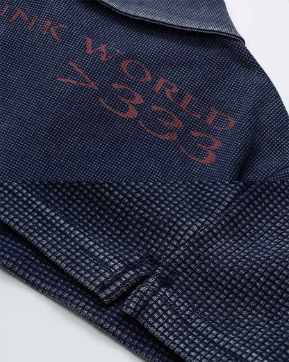 High Street Graphic Textured Washed New Polo T-Shirt
