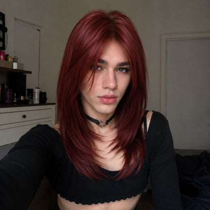 Crimson Desire Wig