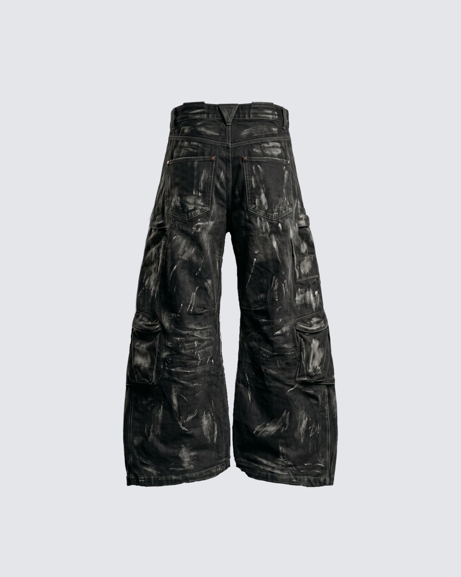 BARREN Series | Apocalyptic Pilgrimage Cargo Wide Pants