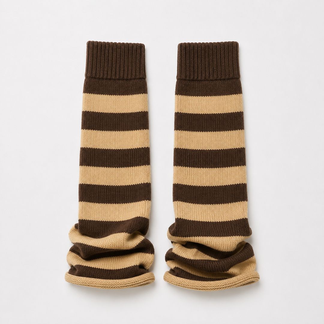 Candy Stripe Leg Warmers