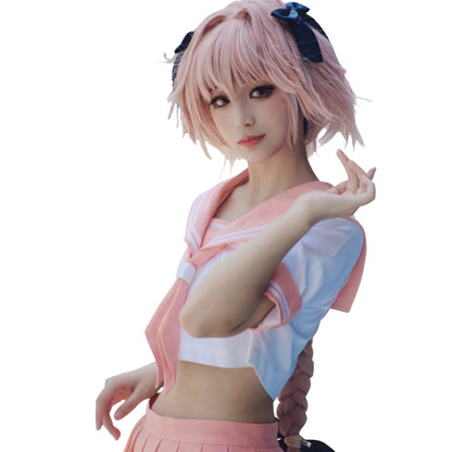 Pink Uniform Astolfo Cosplay
