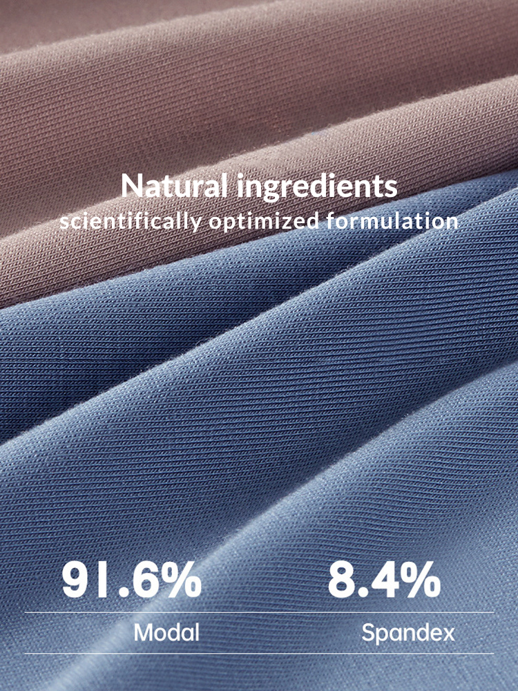 3 Pack Separation Design Support Pouch Boxer Briefs