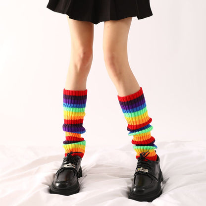 Rainbow Dream Leg Warmers