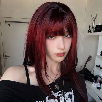Scarlet Phantom Wig