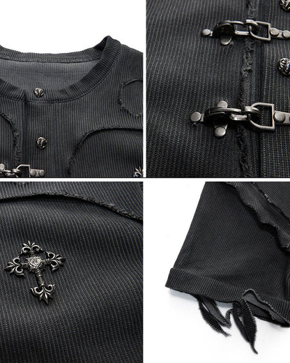 KIIKIO Gothic Distressed Tee