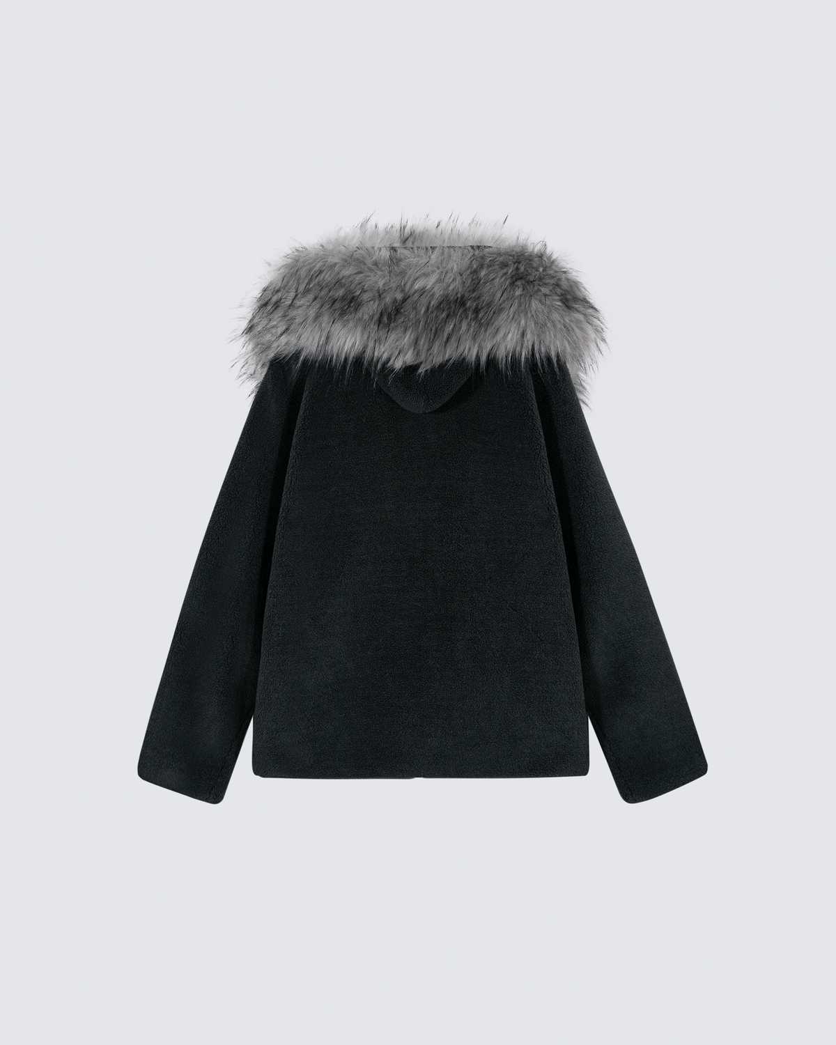 Fleece Hooded Padded Jacket