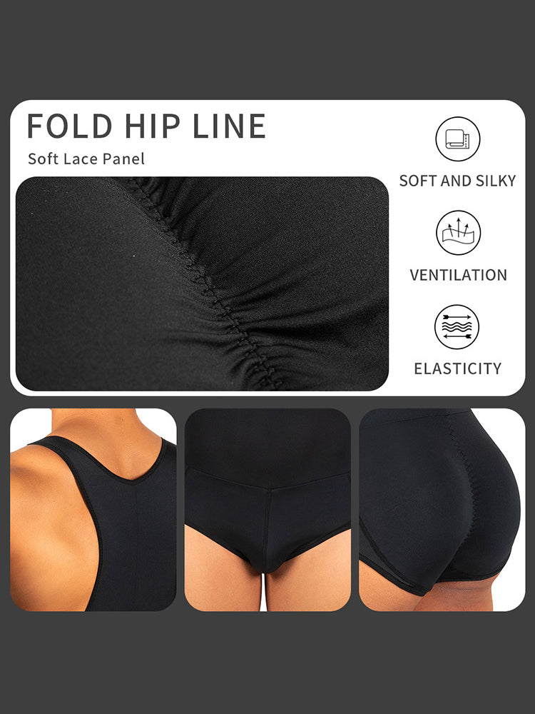 Men's Butt-Lift Briefs One-Piece Underwear