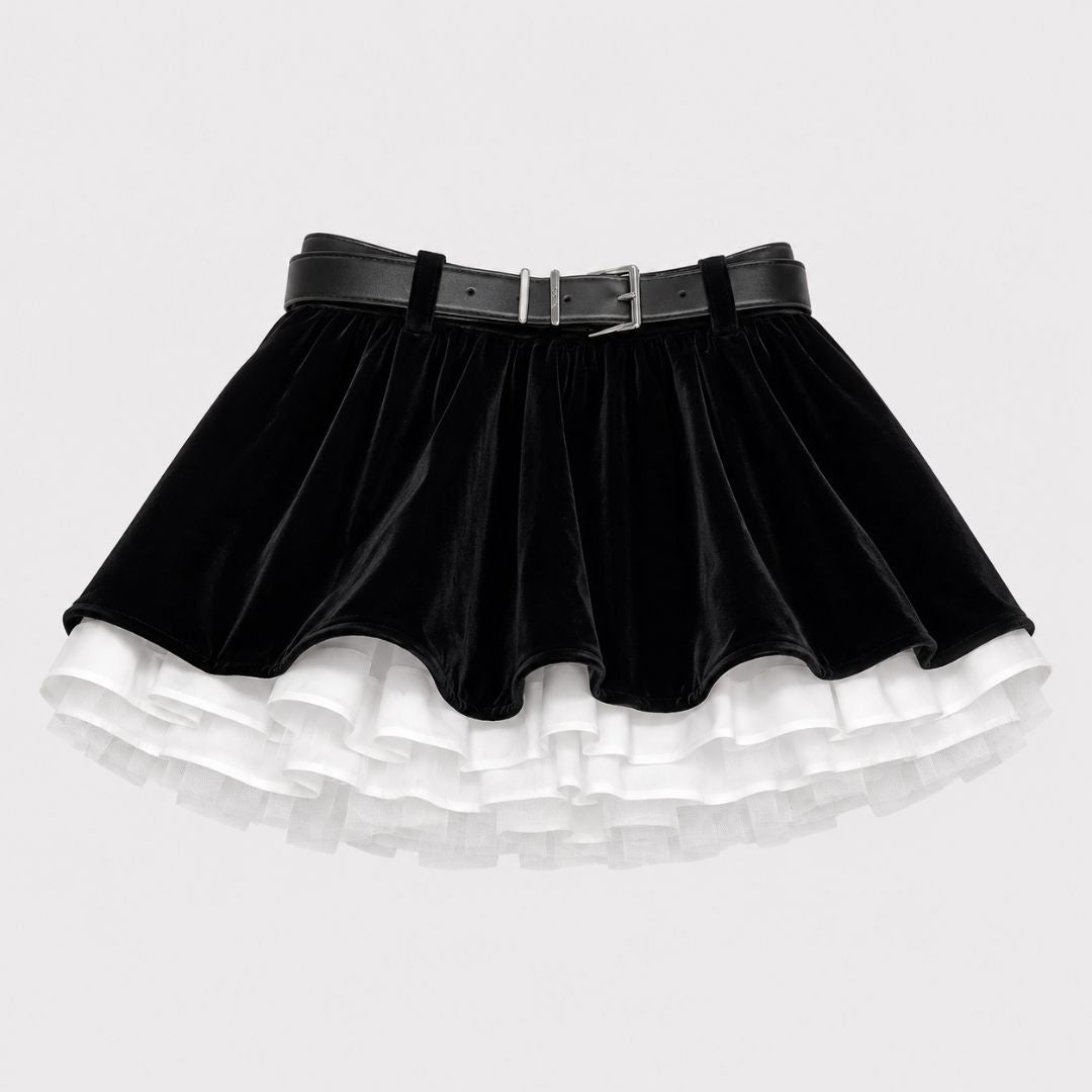 Cloud Ruffle Skirt