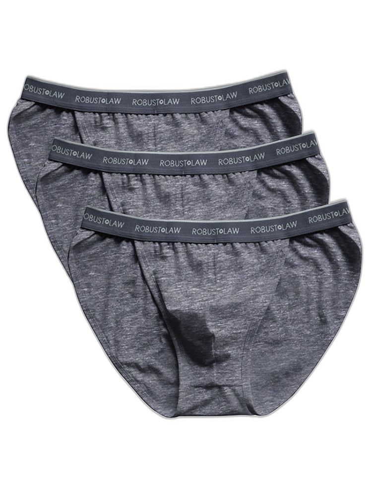 3 Pack Men's Cotton Bikini Underwear