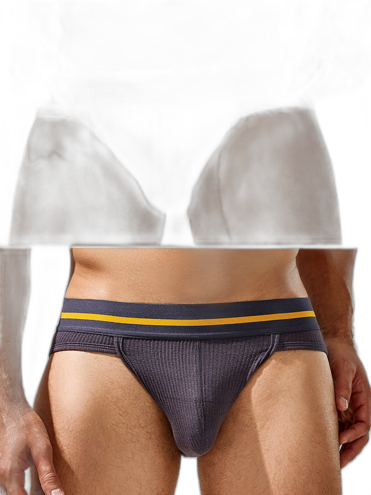 Sexy Spliced Color Briefs For Men