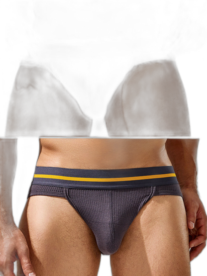 Sexy Spliced Color Briefs For Men