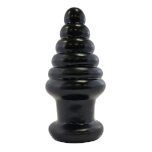 Prowler RED Twisted Tease Butt Plug Black 9 Inch