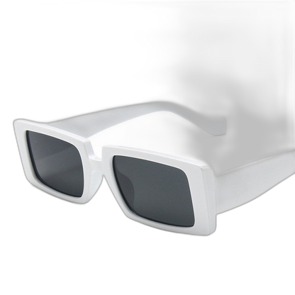 Retro Rectangle Frame Sunglasses