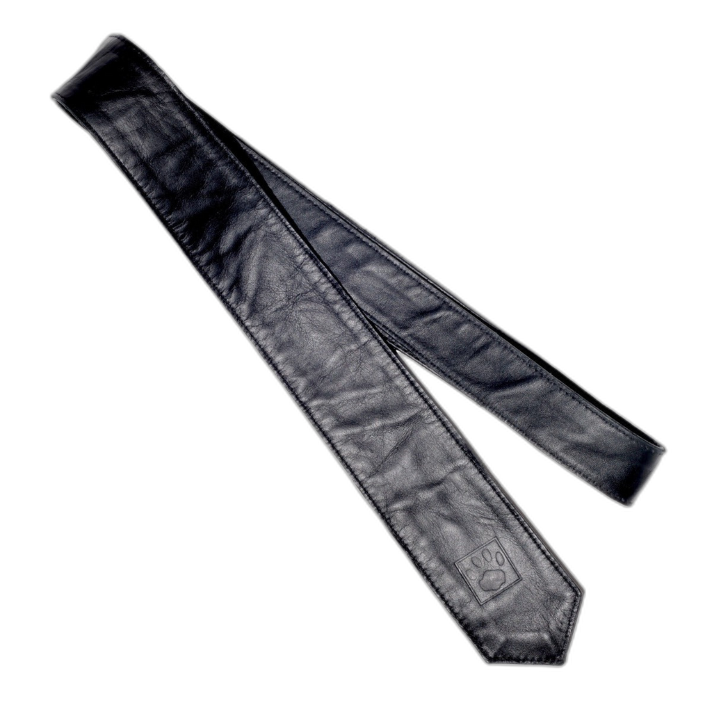 Prowler RED Leather Tie Black