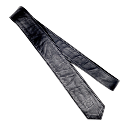 Prowler RED Leather Tie Black