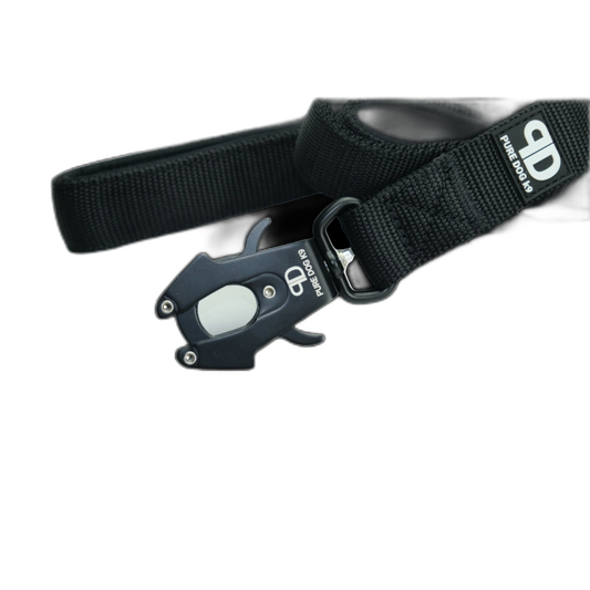 Pure Dog K9 Sport Lead Black
