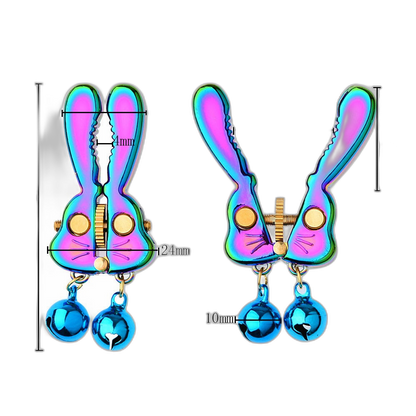Bunny - Nipple Clamps with Bells